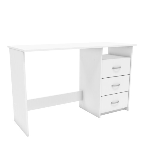 Schreibtisch >Aristote< in Kronber Eiche/weiss - 123x77x50 (BxHxT)