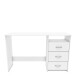 Schreibtisch >Aristote< in Kronber Eiche/weiss - 123x77x50 (BxHxT)