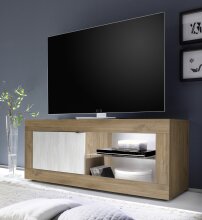 TV-Board >Belinda< in Mercure Holzstruktur / Weiss...