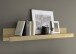 Wandregal >Belinda< in Eiche Cadiz - 138x16x19cm (BxHxT)