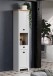 Hochschrank >Landside< in Lichtgrau Melamin - 46x191x33 (BxHxT)