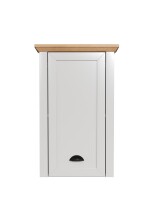 Wandhängeschrank >Landside< in Lichtgrau Melamin - 46x73x24 (BxHxT)