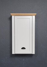 Wandhängeschrank >Landside< in Lichtgrau Melamin - 46x73x24 (BxHxT)