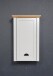 Wandhängeschrank >Landside< in Lichtgrau Melamin - 46x73x24 (BxHxT)