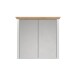 Badezimmerspiegelschrank >Landside< in Lichtgrau Melamin - 78x73x24 (BxHxT)