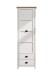 Garderobenschrank >Landside< in Lichtgrau Melamin - 65x201x41 (BxHxT)