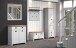 Bank >Landside< in Lichtgrau Melamin - 91x49x41 (BxHxT)
