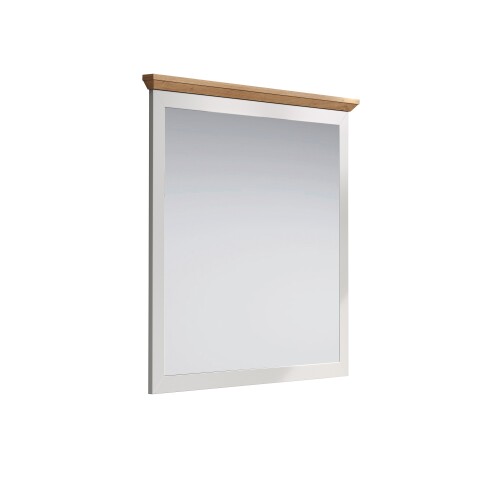 Badspiegel >Landside< in Lichtgrau Melamin - 91x82x4 (BxHxT)
