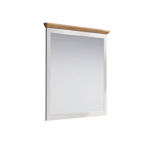 Badspiegel >Landside< in Lichtgrau Melamin - 91x82x4 (BxHxT)