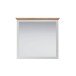 Badspiegel >Landside< in Lichtgrau Melamin - 91x82x4 (BxHxT)