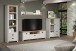 Highboard >Landside< in Lichtgrau Melamin - 97x130x41 (BxHxT)
