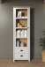 Vitrine >Landside< in Lichtgrau Melamin - 65x201x41 (BxHxT)