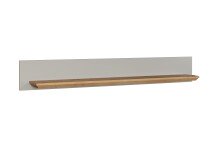 Wandboard >Landside< in Lichtgrau Melamin -...