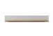 Wandboard >Landside< in Lichtgrau Melamin - 153x22x22 (BxHxT)