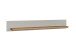Wandboard >Landside< in Lichtgrau Melamin - 153x22x22 (BxHxT)