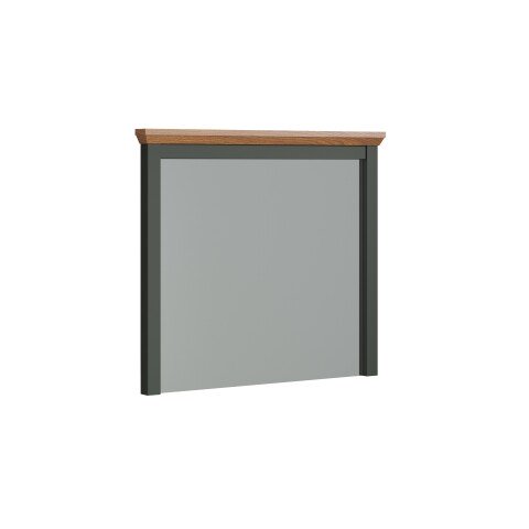 Badspiegel >Stanton< in Tannengrün / Eiche - 77x68x6cm (BxHxT)