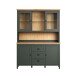 Buffet >Stanton< in Tannengrün / Eiche - 146x198x45cm (BxHxT)