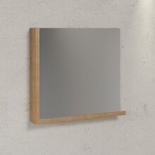 Garderobenspiegel >Synnax< in Coast Evoke Eiche - 80x72x12cm (BxHxT)