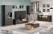 Sideboard >Synnax< in Anthrazit Melamin/Coast Evoke Eiche Nachbildung