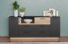 Sideboard >Synnax< in Anthrazit Melamin/Coast Evoke Eiche Nachbildung
