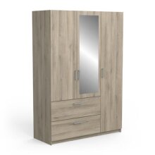 Kleiderschrank >Ready2< in Eiche aus Holzwerkstoff...