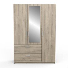 Kleiderschrank >Ready2< in Eiche aus Holzwerkstoff...