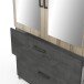 Kleiderschrank >Ready2< in Eiche aus Holzwerkstoff - 178x192x51cm (BxHxT)