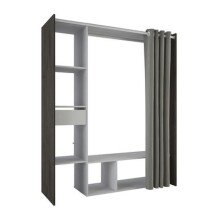 Schrank-Set >Montana< in Waterford Eiche/Leinen -...