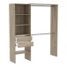 Kleiderschrank >Lima< in Kronberg Eiche aus Holzwerkstoff - 185x205x44cm (BxHxT)