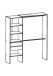 Kleiderschrank >Lima< in Kronberg Eiche aus Holzwerkstoff - 185x205x44cm (BxHxT)