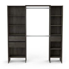 Kleiderschrank >Miami< in Kronberg Eiche/waterford - 192x205x50 (BxHxT)