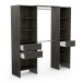 Kleiderschrank >Miami< in Kronberg Eiche/waterford - 192x205x50 (BxHxT)