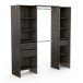 Kleiderschrank >Miami< in Kronberg Eiche/waterford - 192x205x50 (BxHxT)