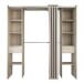 Kleiderschrank >Dana< in Shannon Eiche aus Holzwerkstoff - 190x203x50cm (BxHxT)