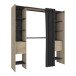Kleiderschrank >Dana< in Kronberg Eiche/sidewalk - 190x203x50 (BxHxT)