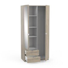 Garderobenschrank >Mellie2< in Kronberg Eiche - 89x192x51 (BxHxT)