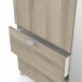Kleiderschrank >Mellie2< in Kronberg Eiche - 134x192x51 (BxHxT)