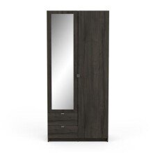 Kleiderschrank >Mellie2< in Eiche Waterford - 89x192x51 (BxHxT)