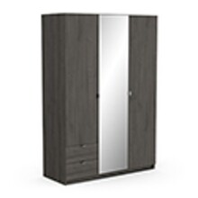 Kleiderschrank >Mellie2< in Eiche Waterford -...