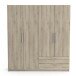 Kleiderschrank >Glory2< in Kronberg Eiche aus Holzwerkstoff - 178x192x51 (BxHxT)