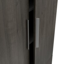 Kleiderschrank >Glory2< in Kronberg Eiche aus Holzwerkstoff - 178x192x51 (BxHxT)