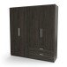 Kleiderschrank >Glory2< in Kronberg Eiche aus Holzwerkstoff - 178x192x51 (BxHxT)