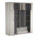 Kleiderschrank >Pluton< in Shannon Eiche aus Holzwerkstoff - 198x224x57 (BxHxT)