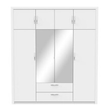 Kleiderschrank >Pluton< in Shannon Eiche aus Holzwerkstoff - 198x224x57 (BxHxT)