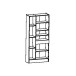 Badezimmerspiegelschrank >Imbattable< in matt weiss - 82x180x32 (BxHxT)