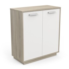 Kommode >Leo< in Kronberg Eiche/weiss aus...