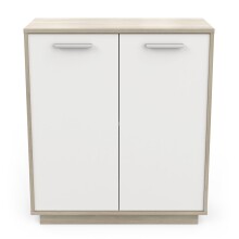 Kommode >Leo< in Kronberg Eiche/weiss aus...