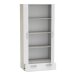 Kleiderschrank >Nano< in Shannon Eiche/perle weiss - 81x167x38 (BxHxT)
