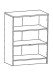 Kommode >Space< in Shannon Eiche aus Holzwerkstoff - 73x95x42cm (BxHxT)