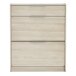 Schuhschrank >Space< in Shannon Eiche aus Holzwerkstoff - 83x101x29cm (BxHxT)